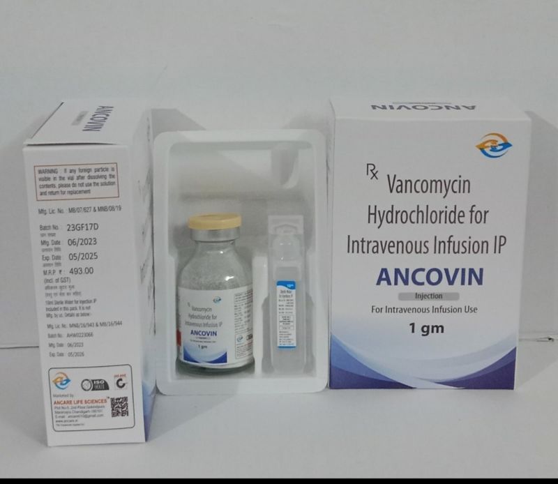 Vancomycin 1gm Injection, for Hospital