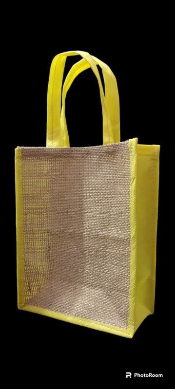 Light Brown trendy jute bags, for Shopping, Packaging, Daily Use, Size : Multisizes