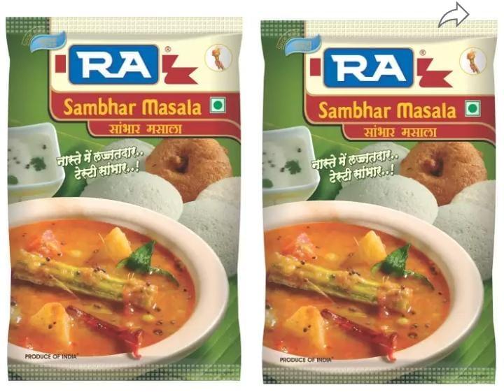 Powder Organic RA Sambhar Masala, for Cooking, Grade Standard : Food Grade