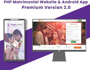 Premium Matrimonial Script With Android App 2.0