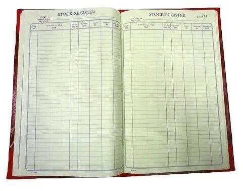 Paper Stock Register