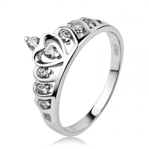 Tejvij Sons Women Silver Ring, Occasion : Daily Wear