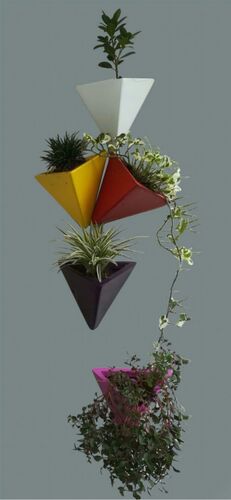FRP Flower Vases, Color : Multi colour
