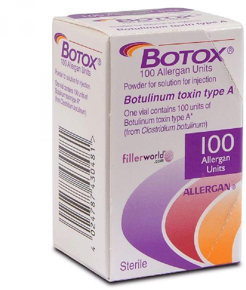1x100iu Botox injections
