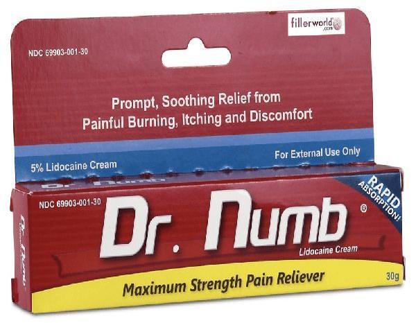 Dr Numb Topical Anaesthetic Cream