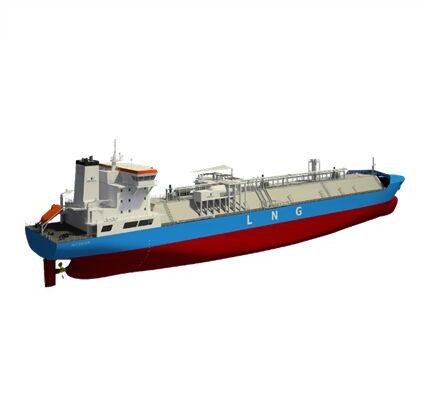 Cargo Handling for small LNG Carriers