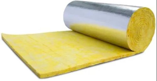 Rolls Glass Wool, Color : Yellow, Pink