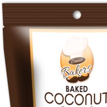 Donald Bakers Coconut Chips, Taste : Sweet