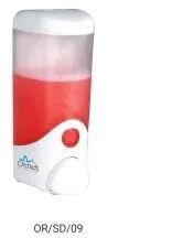 ABS body Orchids Sanitizer Dispenser, Color : White 
