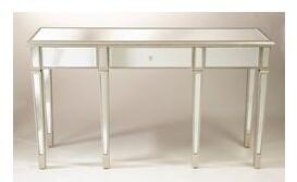 CONSOLE TABLE 1 DRAWER MIRRORED
