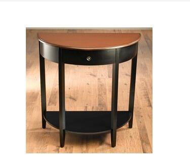 CONSOLE TABLE BLK FNS