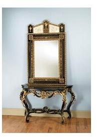 MIRROR FRAME CONSOLE CABINET