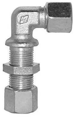 MPJ Stainless Steel BSPT Bulkhead Union Elbow, Working Pressure : 6000 psi (413 bar)