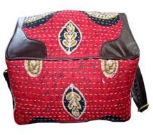 Handicraftofpinkcity Women Vintage Kantha Bag, Color : Multi, Multi