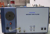 Alpha-Beta Moving Filter Aerosol Radiation Monitoring System
