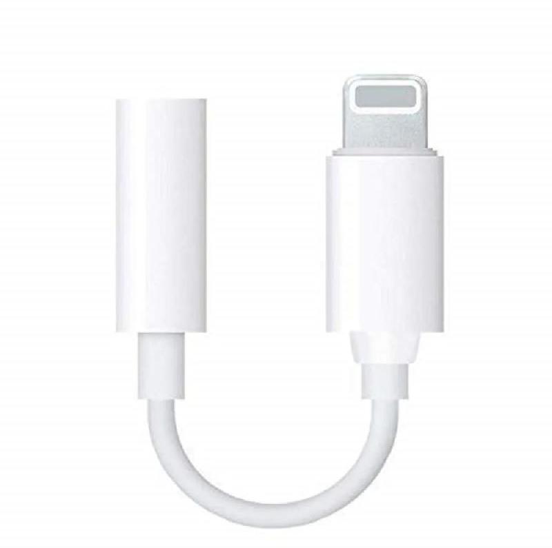ABS Plastic Headphone Adapter, Color : White