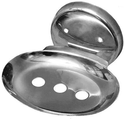 Stainless Steel Soap Dish, Color : Silver