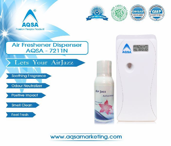 Air Freshener Dispenser 100 ml - AQSA – 7211 LCD