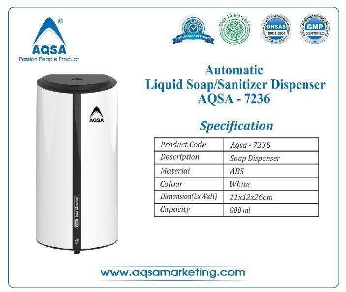 Automatic Liquid Soap / Sanitizer Dispenser - AQSA 7236
