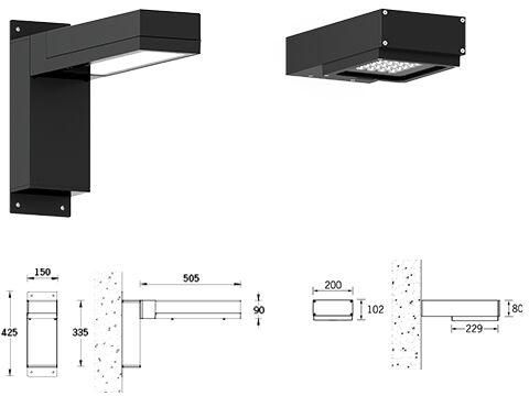 Light Linear PT Wall Area Luminaires
