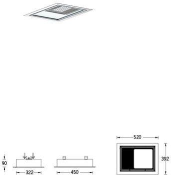 Mustang Recessed High Bay Luminaires