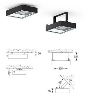 Mustang Surface High Bay Luminaires