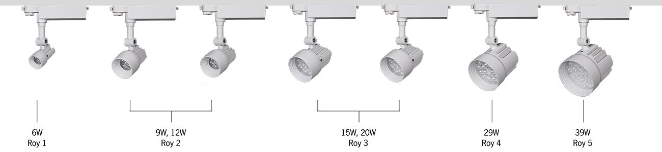 Roy Projector Luminaire For Track Light
