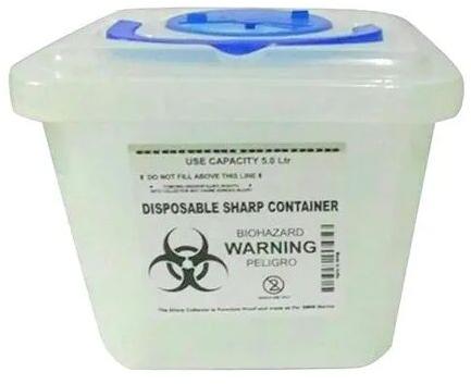 Polypropylene Sharp Disposable Container