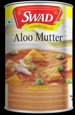 Aloo Mutter Packed Food