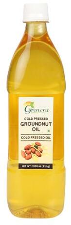 Cold pressed groundnut oil