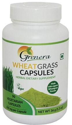 Wheatgrass Caspules