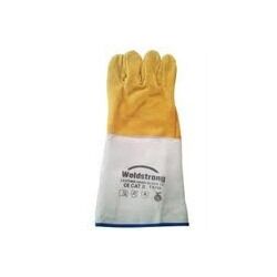 Leather Hand Gloves, Size : Medium
