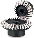 KHK Polished Mild Steel Bevel Gear, for Automobiles, Industrial Use, Shape : Round