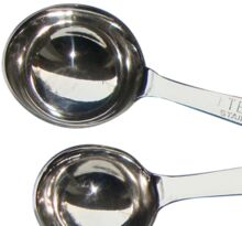 HERITAGE Metal Stainless Steel Measuring Spoon, for Hotel Restaurant Home, Certification : EEC