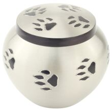 Metal Odyssey Pet Urn Pewter, Style : American Style