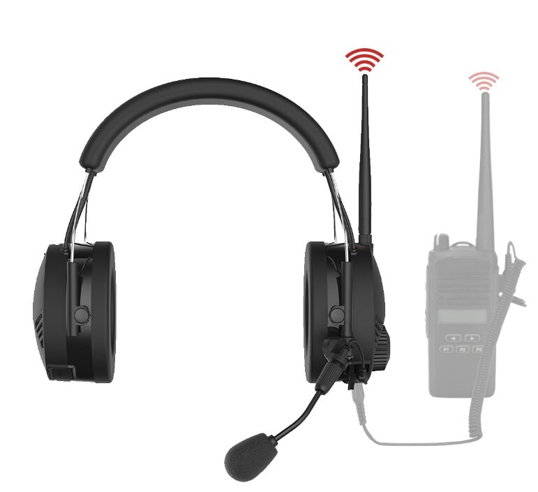 headsets through Bluetooth Intercom