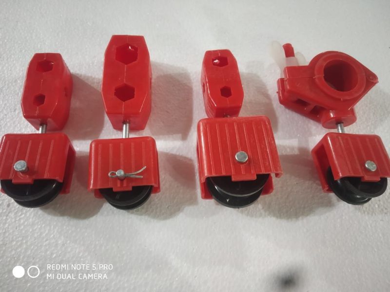 Red Multitech Systems PVC Cable Trolley, for Industry