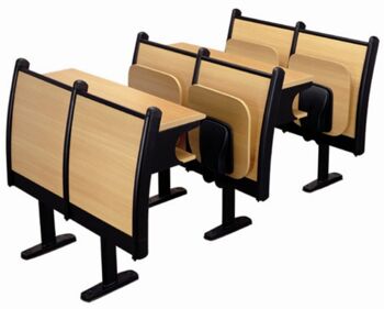Lecture Hall Chair with Desk