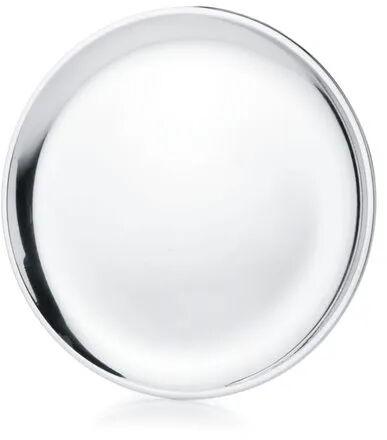 Round Stainless Steel Dinner Plate, for Food Serving, Size : 28cm 