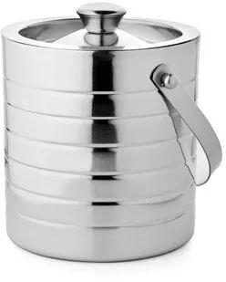 Stainless steel ice bucket, Size : 14cm Diameter