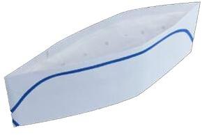 Paper Blue Strip Cap