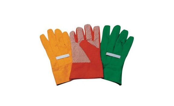 Men's garden glove Pvc dotted Hand gloves