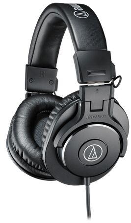 Audio-Technica ATH-M30x Professional Monitor Headphone, for Dj Use, Style : Folding