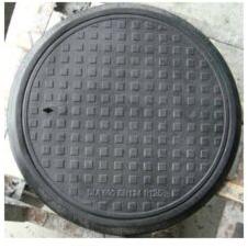 Round Black Tank FRP Thermodrain Covers