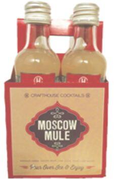 Crafthouse Moscow Mule 4pk cocktail