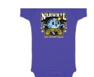 West Lakeview Liquors Narwhal Onesie