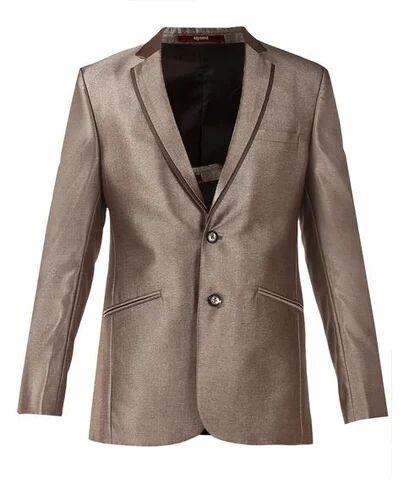 Raymond Rayon Blend Contemporary Fit Suit, Color : Brown