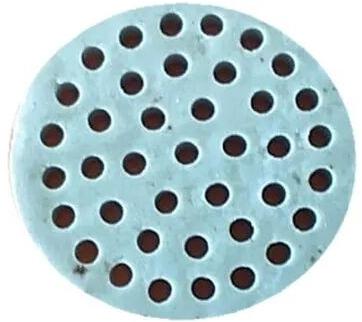 Round Ceramic Perforated Filter Disc, Color : Gray