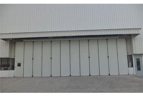 Horizontal Metal Non-Insulated Door, Design : Customized