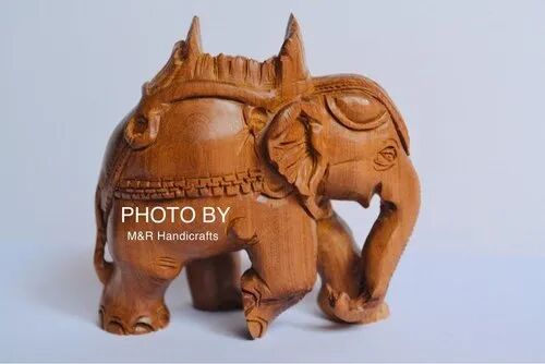 Sandalwood Elephant Statue